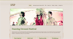 Desktop Screenshot of dancingground.org